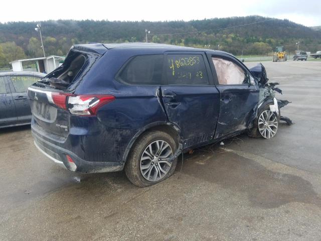 JA4AZ3A3XHZ016261 - 2017 MITSUBISHI OUTLANDER SE BLUE photo 3