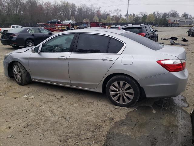 1HGCR2F83DA009479 - 2013 HONDA ACCORD EXL SILVER photo 2