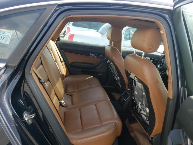 WAUKGAFBXBN054301 - 2011 AUDI A6 PRESTIGE BLUE photo 10