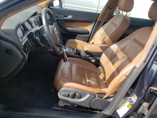 WAUKGAFBXBN054301 - 2011 AUDI A6 PRESTIGE BLUE photo 7