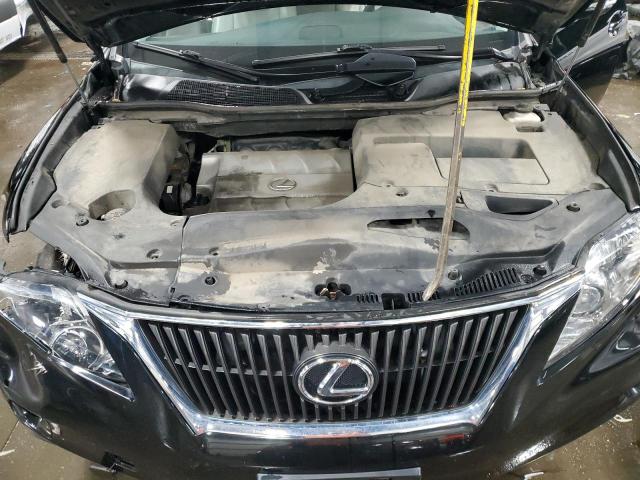 2T2BK1BAXBC117961 - 2011 LEXUS RX 350 BLACK photo 11