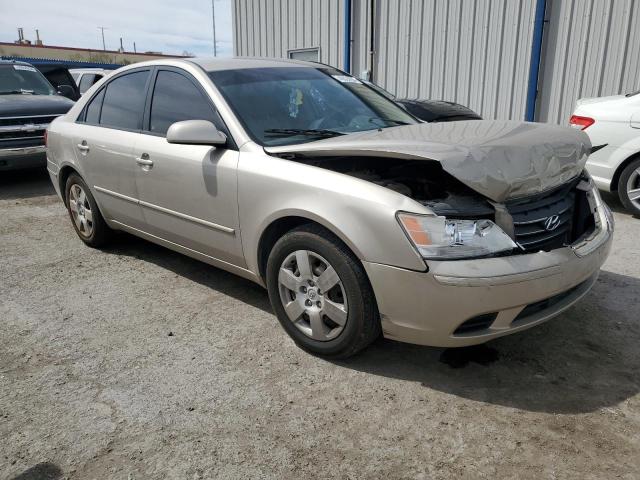 5NPET46C39H454801 - 2009 HYUNDAI SONATA GLS GOLD photo 4