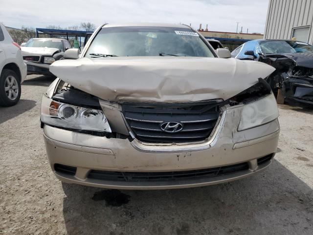 5NPET46C39H454801 - 2009 HYUNDAI SONATA GLS GOLD photo 5