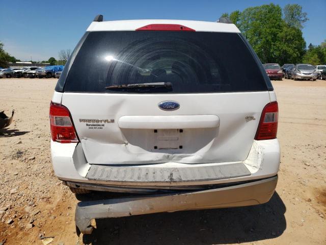 1FMZK02116GA16081 - 2006 FORD FREESTYLE SEL WHITE photo 6