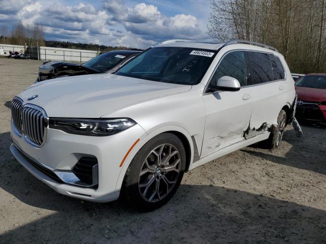 5UXCW2C03N9L61422 - 2022 BMW X7 XDRIVE40I WHITE photo 1