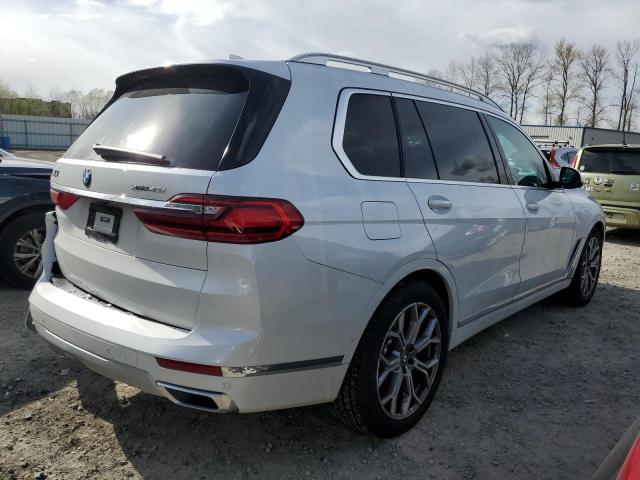 5UXCW2C03N9L61422 - 2022 BMW X7 XDRIVE40I WHITE photo 3