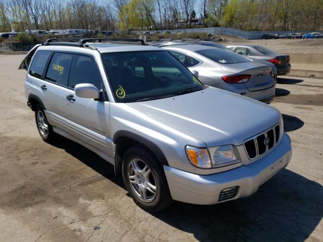 JF1SF656X2G722695 - 2002 SUBARU FORESTER S SILVER photo 4