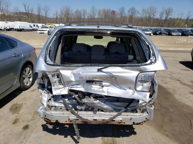 JF1SF656X2G722695 - 2002 SUBARU FORESTER S SILVER photo 6