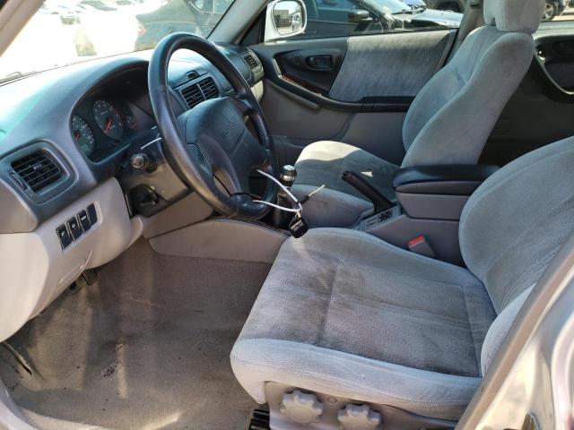 JF1SF656X2G722695 - 2002 SUBARU FORESTER S SILVER photo 7