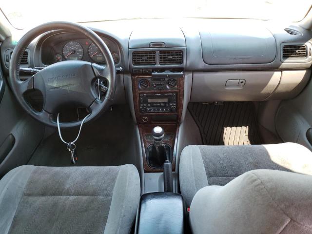 JF1SF656X2G722695 - 2002 SUBARU FORESTER S SILVER photo 8