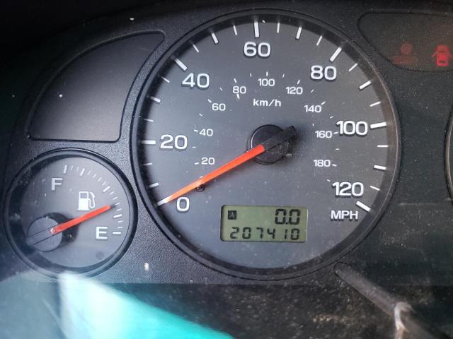 JF1SF656X2G722695 - 2002 SUBARU FORESTER S SILVER photo 9