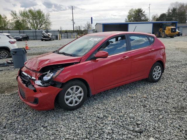 KMHCT5AE4DU094681 - 2013 HYUNDAI ACCENT GLS RED photo 1