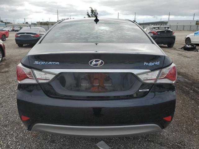 KMHEC4A40EA109660 - 2014 HYUNDAI SONATA HYBRID BURGUNDY photo 6