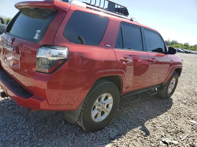 JTEZU5JR5E5075059 - 2014 TOYOTA 4RUNNER SR5 RED photo 3