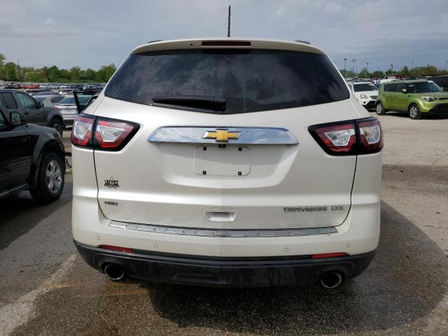 1GNKVJKD9EJ246506 - 2014 CHEVROLET TRAVERSE LTZ CREAM photo 6