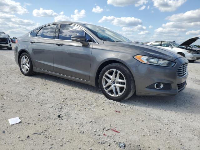 3FA6P0HR6DR326650 - 2013 FORD FUSION SE GRAY photo 4