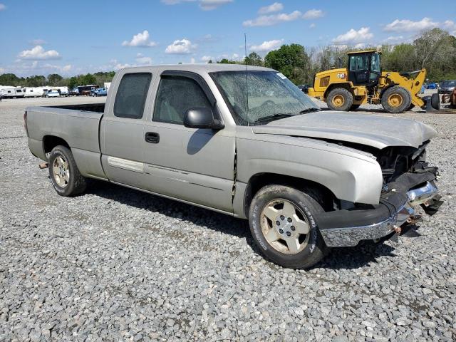 2GCEC19T651186686 - 2005 CHEVROLET SILVERADO C1500 SILVER photo 4