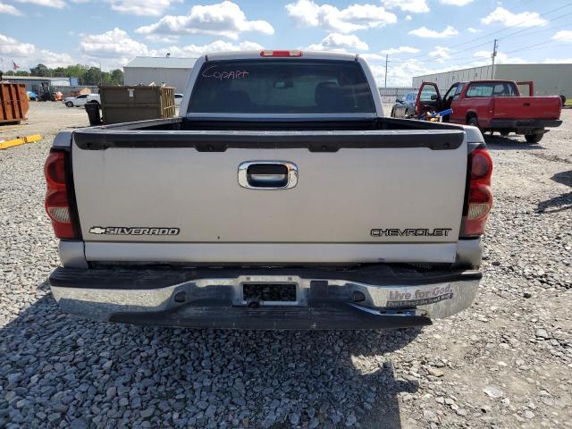 2GCEC19T651186686 - 2005 CHEVROLET SILVERADO C1500 SILVER photo 6