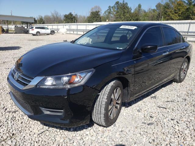 1HGCR2F32FA000604 - 2015 HONDA ACCORD LX BLACK photo 1