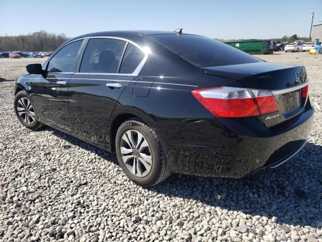 1HGCR2F32FA000604 - 2015 HONDA ACCORD LX BLACK photo 2