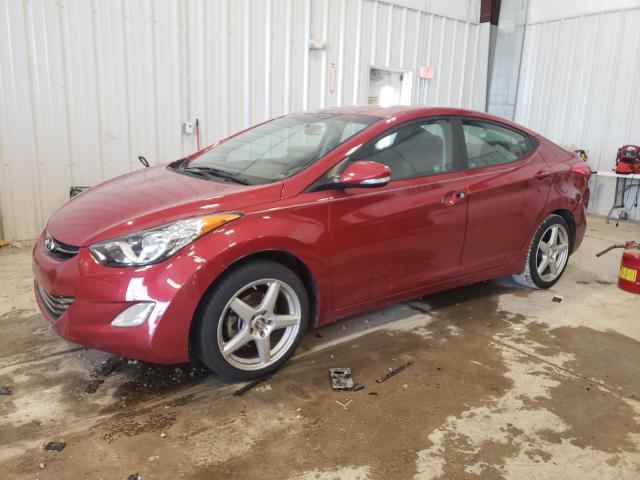 KMHDH4AE3DU676786 - 2013 HYUNDAI ELANTRA GLS RED photo 1