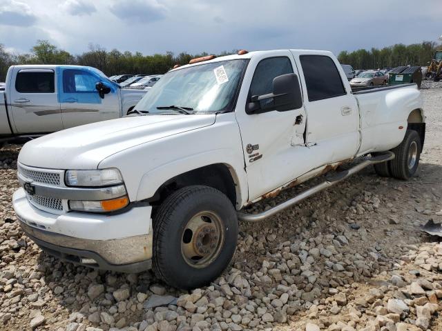 1GCJC33111F202569 - 2001 CHEVROLET SILVERADO C3500 WHITE photo 1