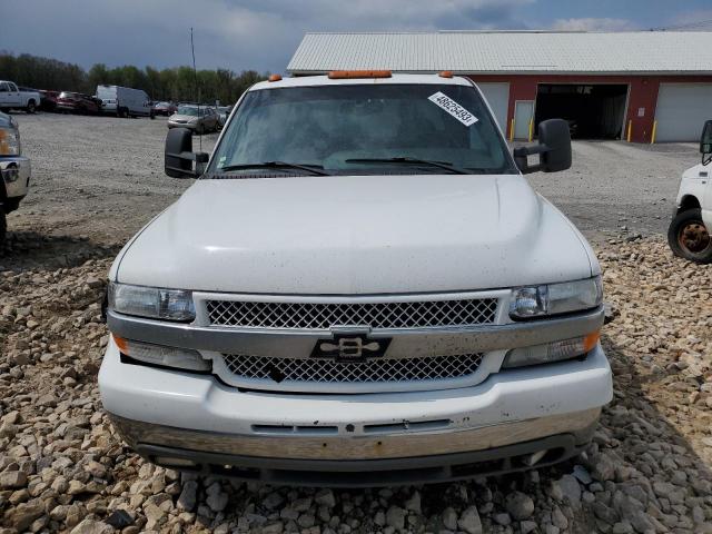 1GCJC33111F202569 - 2001 CHEVROLET SILVERADO C3500 WHITE photo 5