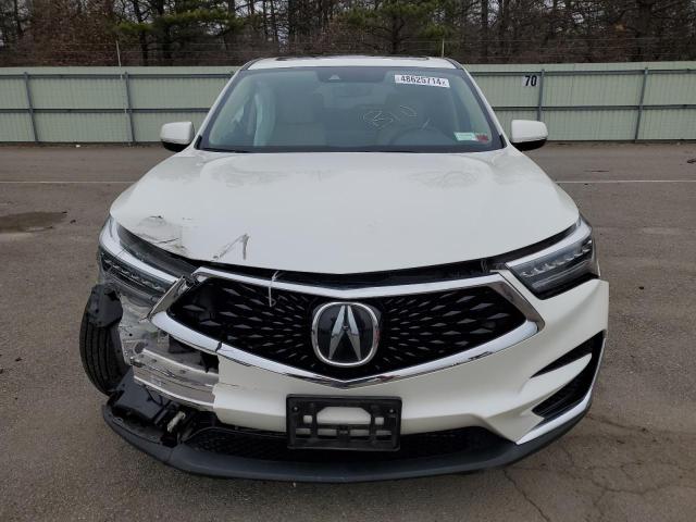 5J8TC2H31KL034580 - 2019 ACURA RDX WHITE photo 5