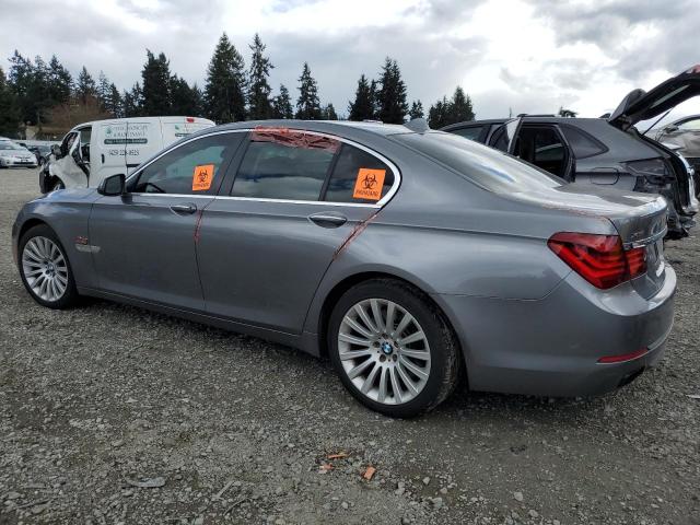 WBAYB6C5XED225160 - 2014 BMW 750XI XI GRAY photo 2