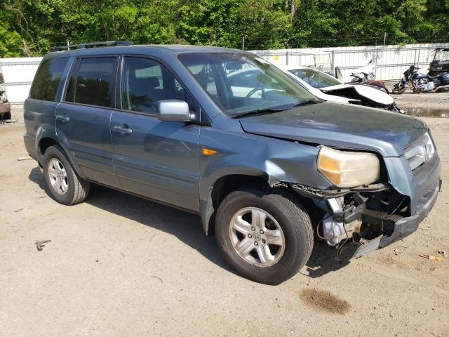 5FNYF28258B009955 - 2008 HONDA PILOT VP BLUE photo 4