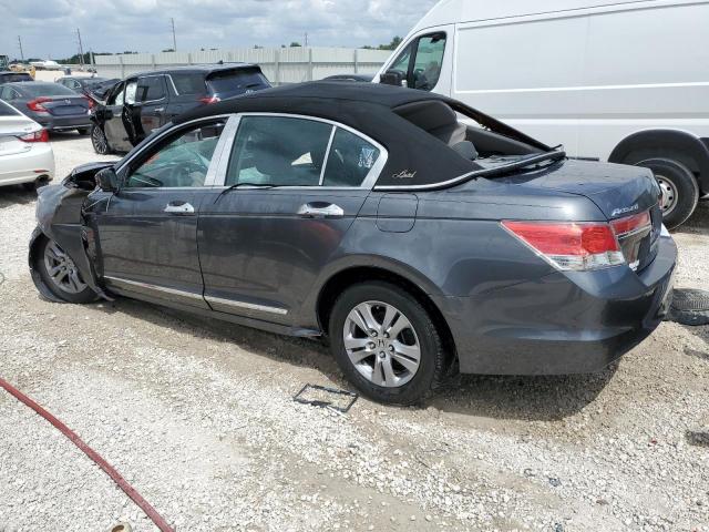 1HGCP2F66BA007338 - 2011 HONDA ACCORD SE GRAY photo 2