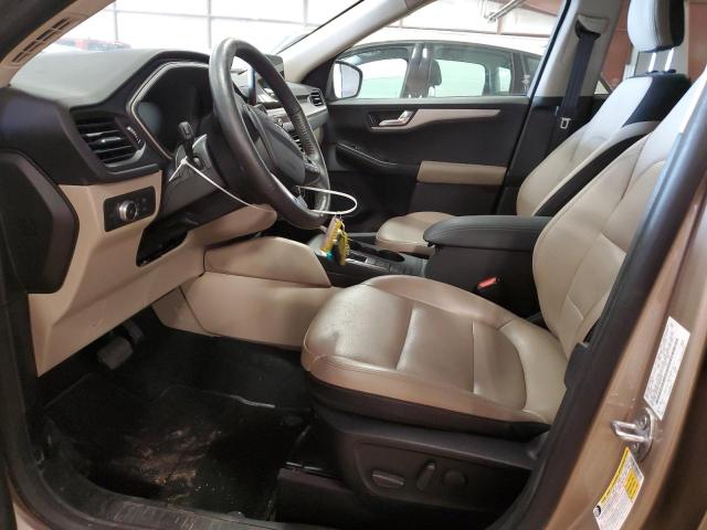 1FMCU9H99LUB87837 - 2020 FORD ESCAPE SEL TAN photo 7