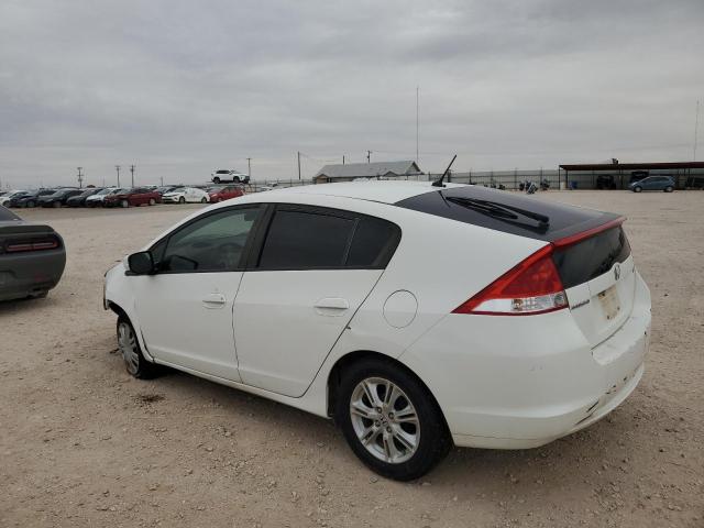 JHMZE2H32BS001398 - 2011 HONDA INSIGHT WHITE photo 2