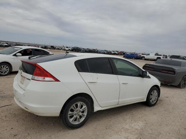 JHMZE2H32BS001398 - 2011 HONDA INSIGHT WHITE photo 3