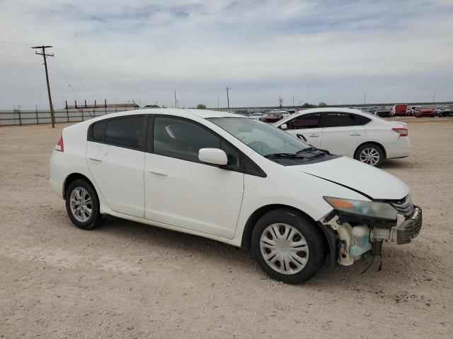 JHMZE2H32BS001398 - 2011 HONDA INSIGHT WHITE photo 4