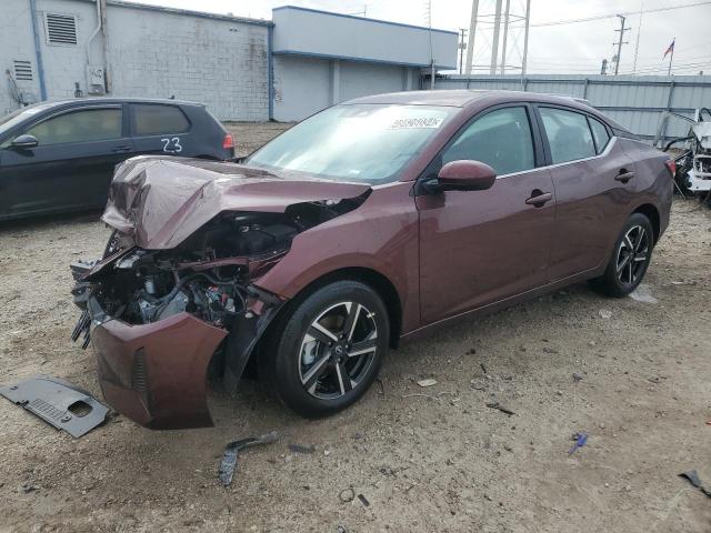 3N1AB8CVXRY252820 - 2024 NISSAN SENTRA SV RED photo 1