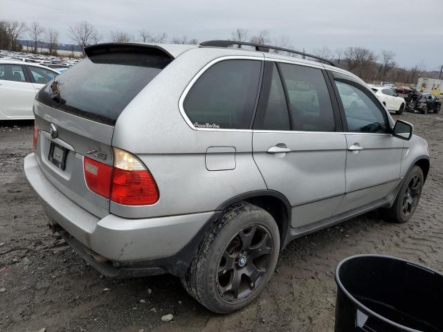 5UXFB33582LH33171 - 2002 BMW X5 4.4I SILVER photo 3