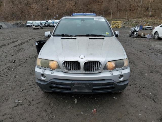 5UXFB33582LH33171 - 2002 BMW X5 4.4I SILVER photo 5