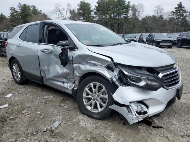 2GNAXUEV6L6130380 - 2020 CHEVROLET EQUINOX LT SILVER photo 4