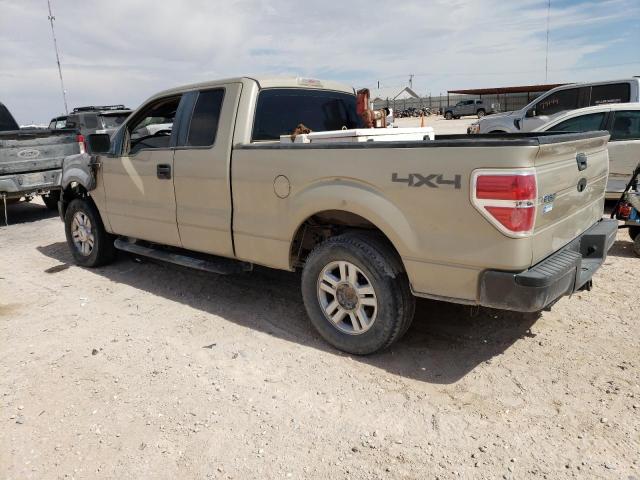 1FTRX14WX9KC35806 - 2009 FORD F150 SUPER CAB GOLD photo 2