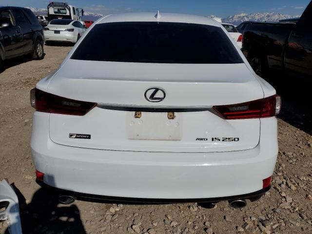 JTHCF1D28F5024103 - 2015 LEXUS IS 250 WHITE photo 6