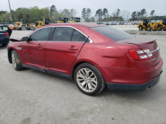 1FAHP2F87HG123522 - 2017 FORD TAURUS LIMITED RED photo 2