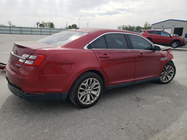 1FAHP2F87HG123522 - 2017 FORD TAURUS LIMITED RED photo 3