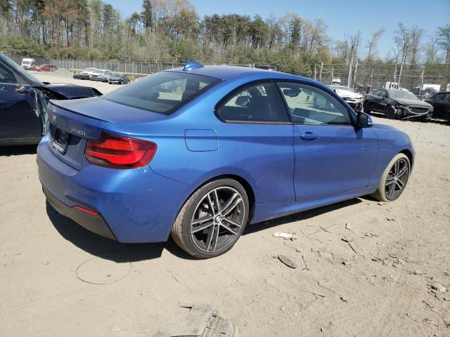 WBA2J3C03L7E72336 - 2020 BMW 230XI BLUE photo 3