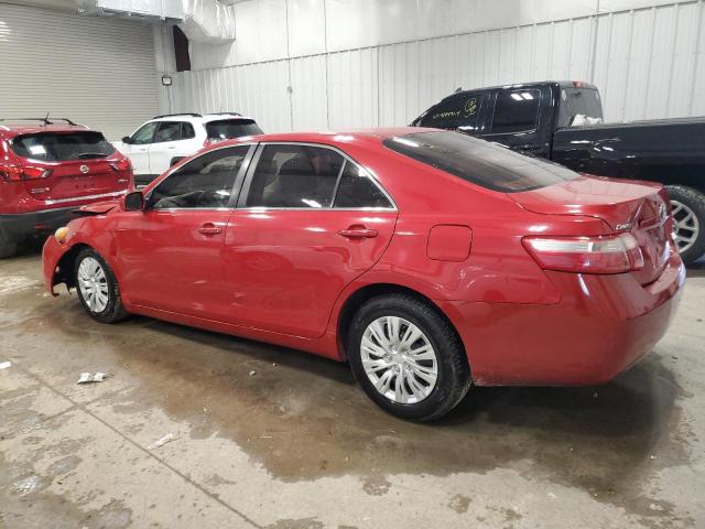 4T1BE46K39U304080 - 2009 TOYOTA CAMRY BASE RED photo 2