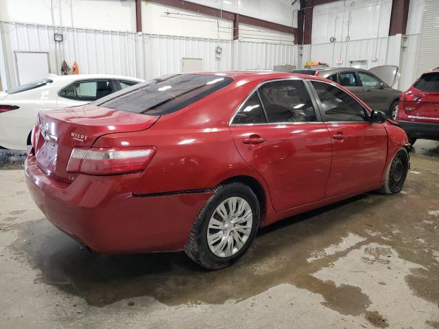 4T1BE46K39U304080 - 2009 TOYOTA CAMRY BASE RED photo 3