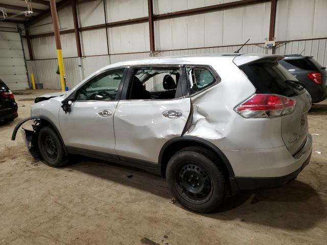 5N1AT2MV7FC752729 - 2015 NISSAN ROGUE S SILVER photo 2