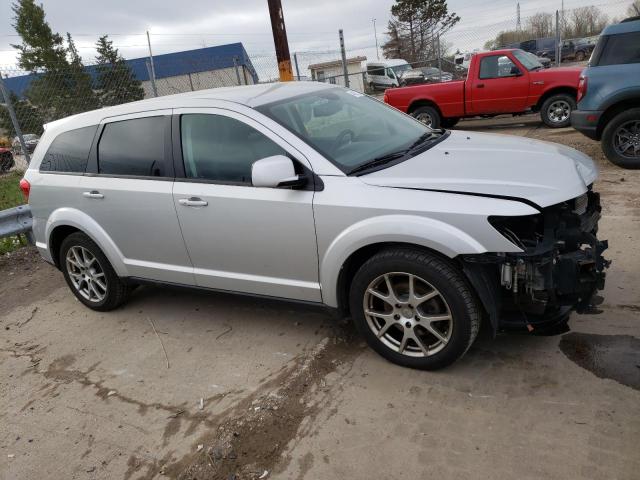 3C4PDCEG2ET277320 - 2014 DODGE JOURNEY R/T SILVER photo 4