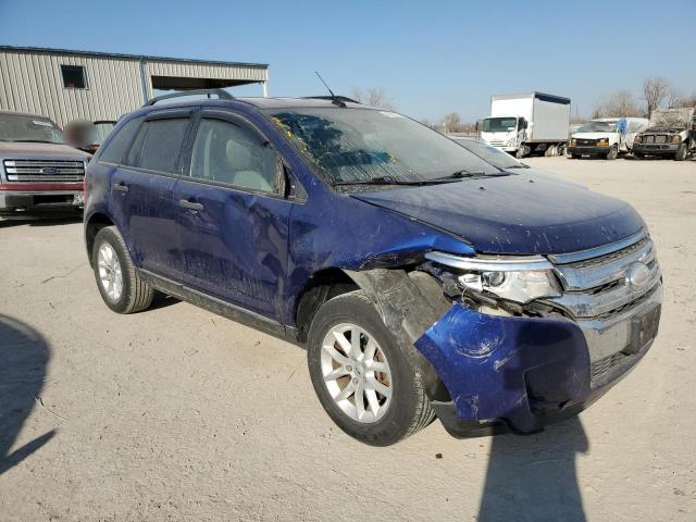 2FMDK3GC3DBB58085 - 2013 FORD EDGE SE ლურჯი ფოტო 4
