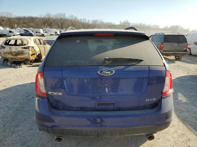 2FMDK3GC3DBB58085 - 2013 FORD EDGE SE ლურჯი ფოტო 6